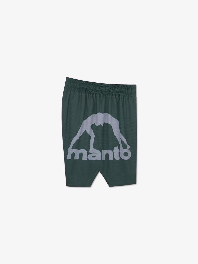 MANTO hybrid fightshorts Varsity - GREEN